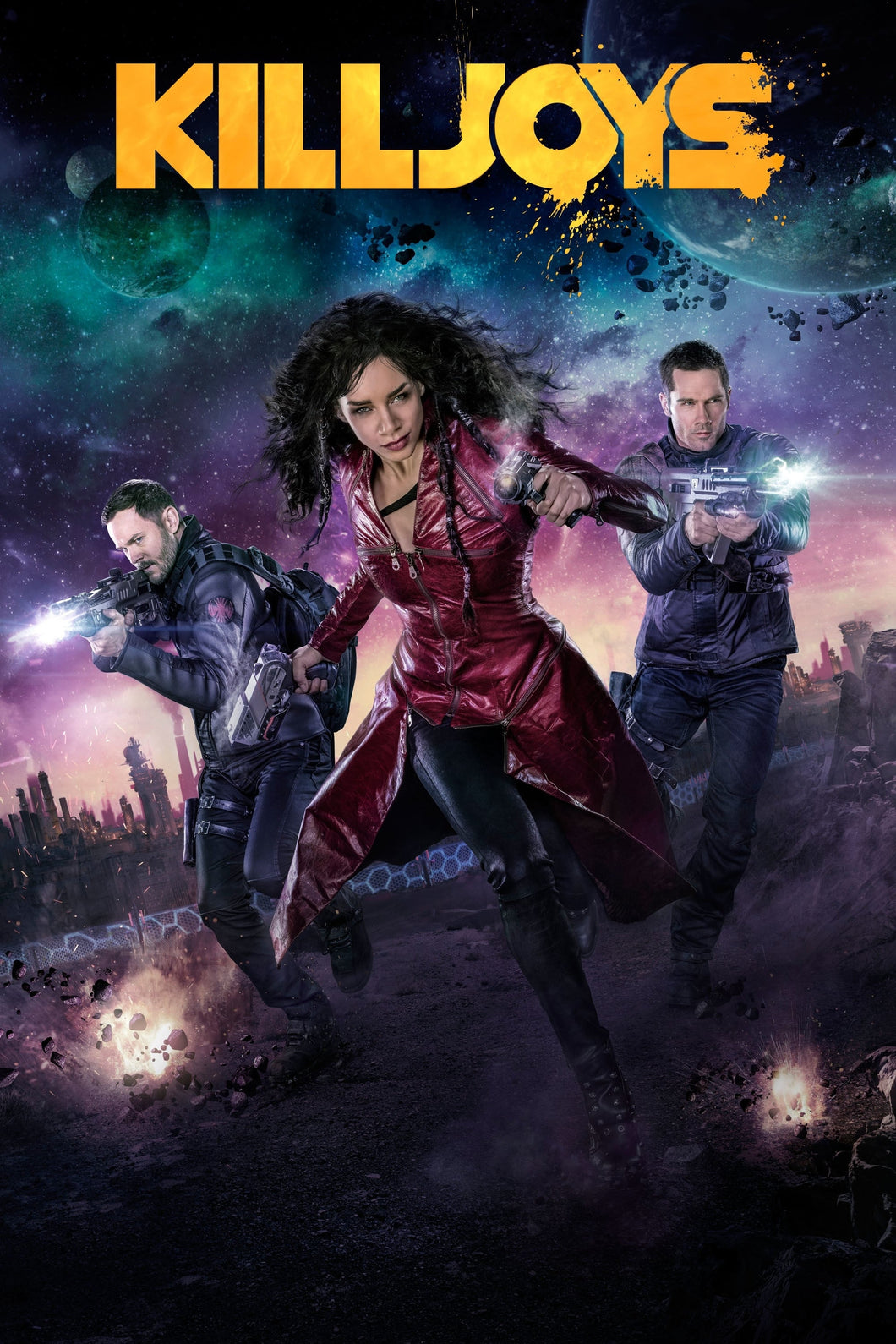 Killjoys (2015)v3 TV Series High Quality Glossy Paper A1 A2 A3 A4 A3 Framed or Unframed!!!