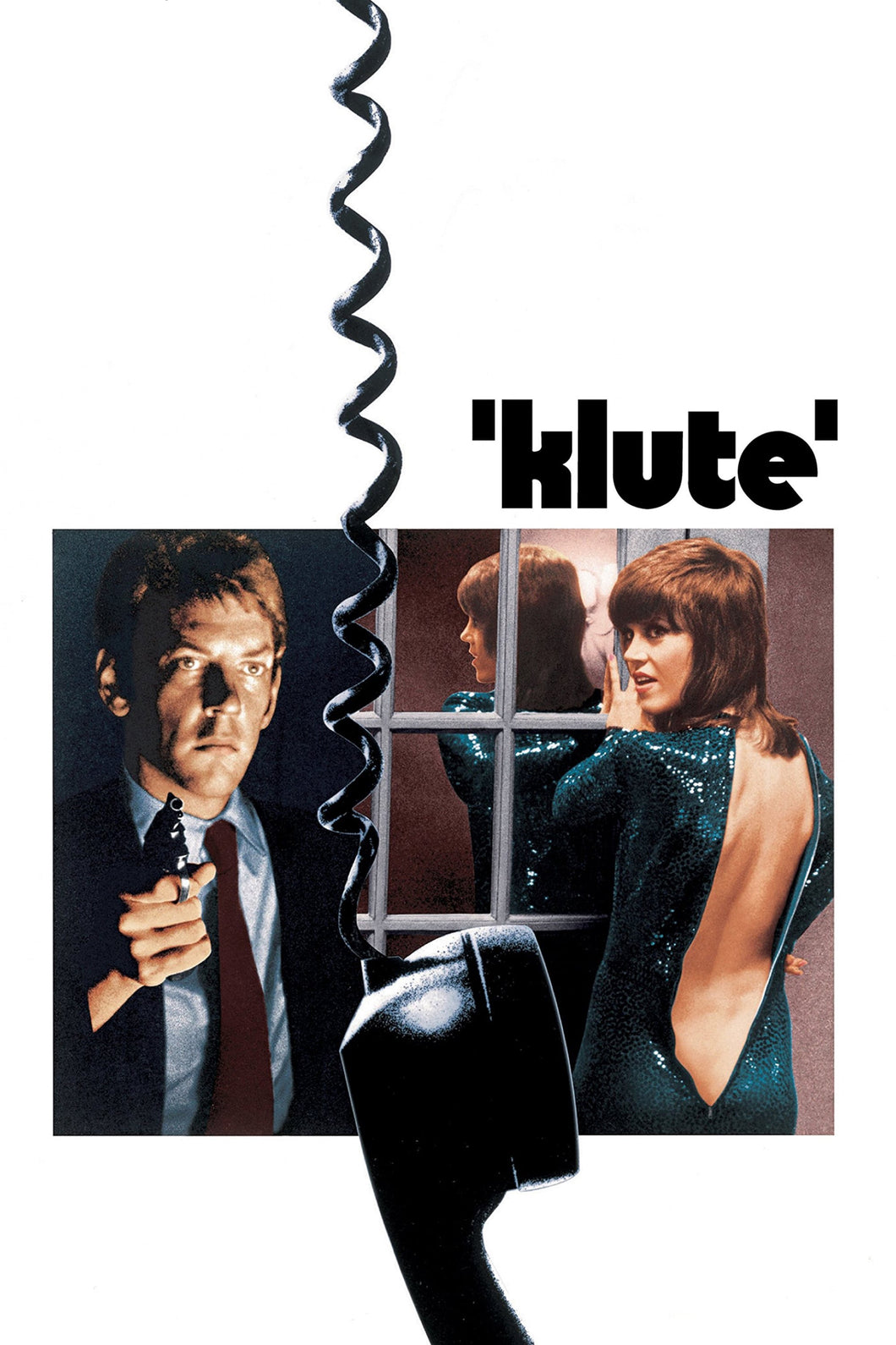 Klute (1971) Movie Poster High Quality Glossy Paper A1 A2 A3 A4 A3 Framed or Unframed!!!