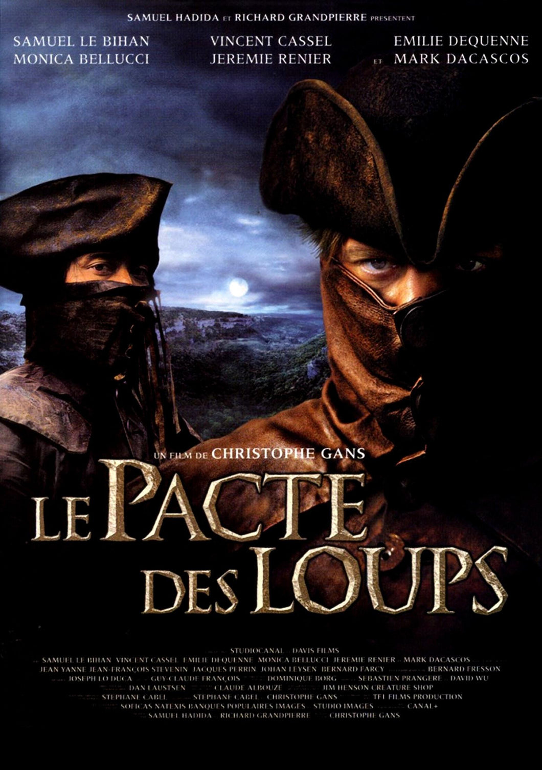 Le Pacte Des Loups Movie Poster Framed or Unframed Glossy Poster Free UK Shipping!!!