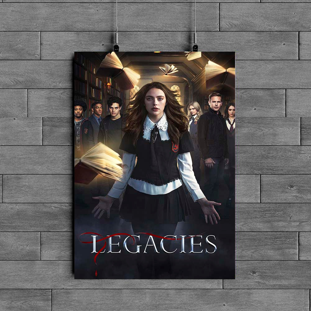 Legacies a TV Series High Quality Glossy Paper A1 A2 A3 A4 A3 Framed or Unframed!!!