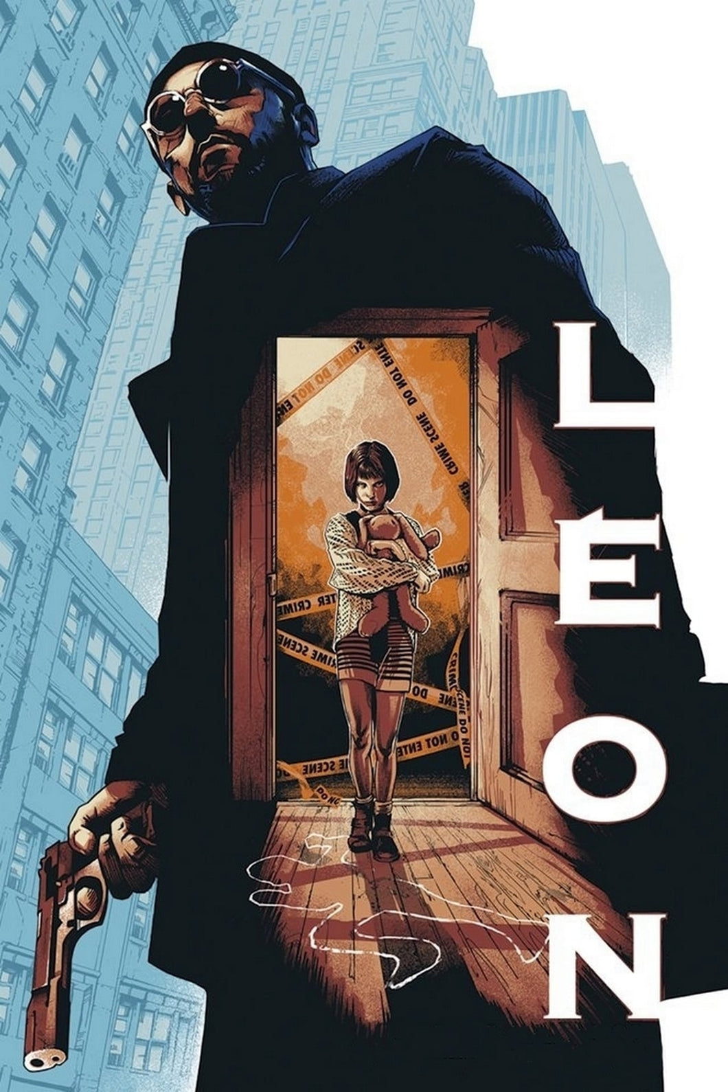 Leon (1996) V3 Movie Poster Framed or Unframed Glossy Poster Free UK Shipping!!!