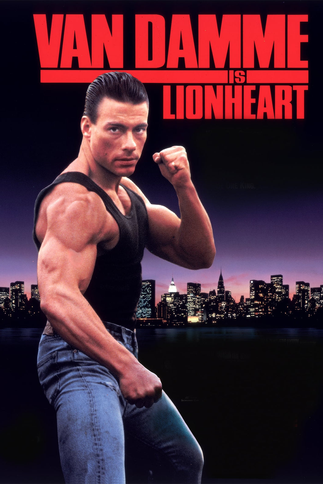 Lionheart (1990) Movie Poster High Quality Glossy Paper A1 A2 A3 A4 A3 Framed or Unframed!!!