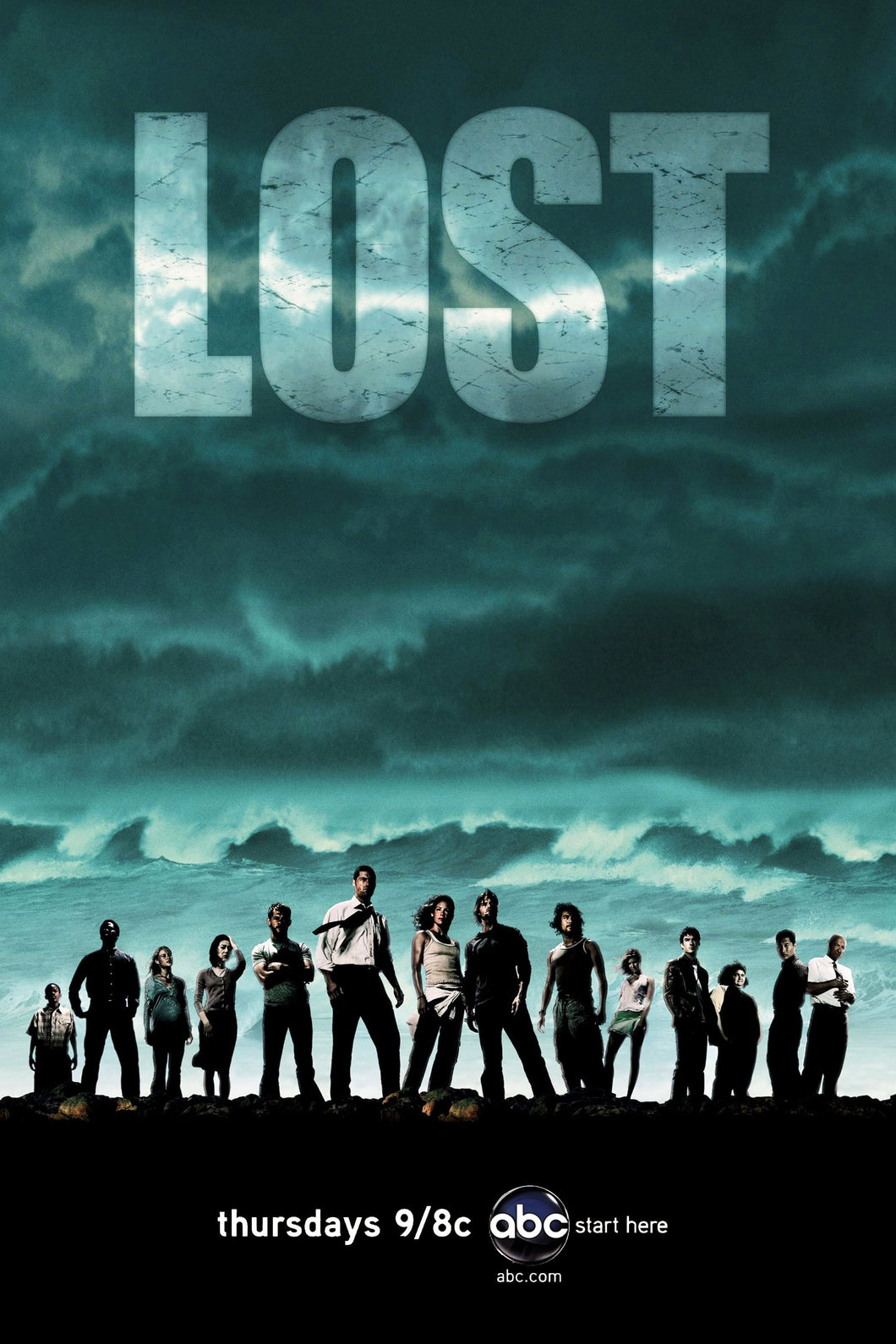 Lost (2004) v1 TV Series High Quality Glossy Paper A1 A2 A3 A4 A3 Framed or Unframed!!!