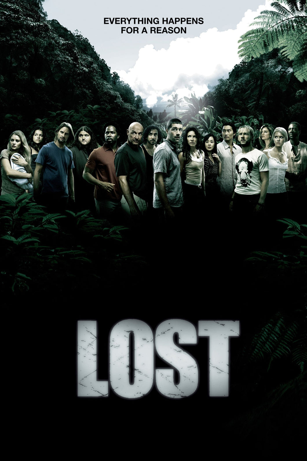 Lost (2004)v4 TV Series High Quality Glossy Paper A1 A2 A3 A4 A3 Framed or Unframed!!!