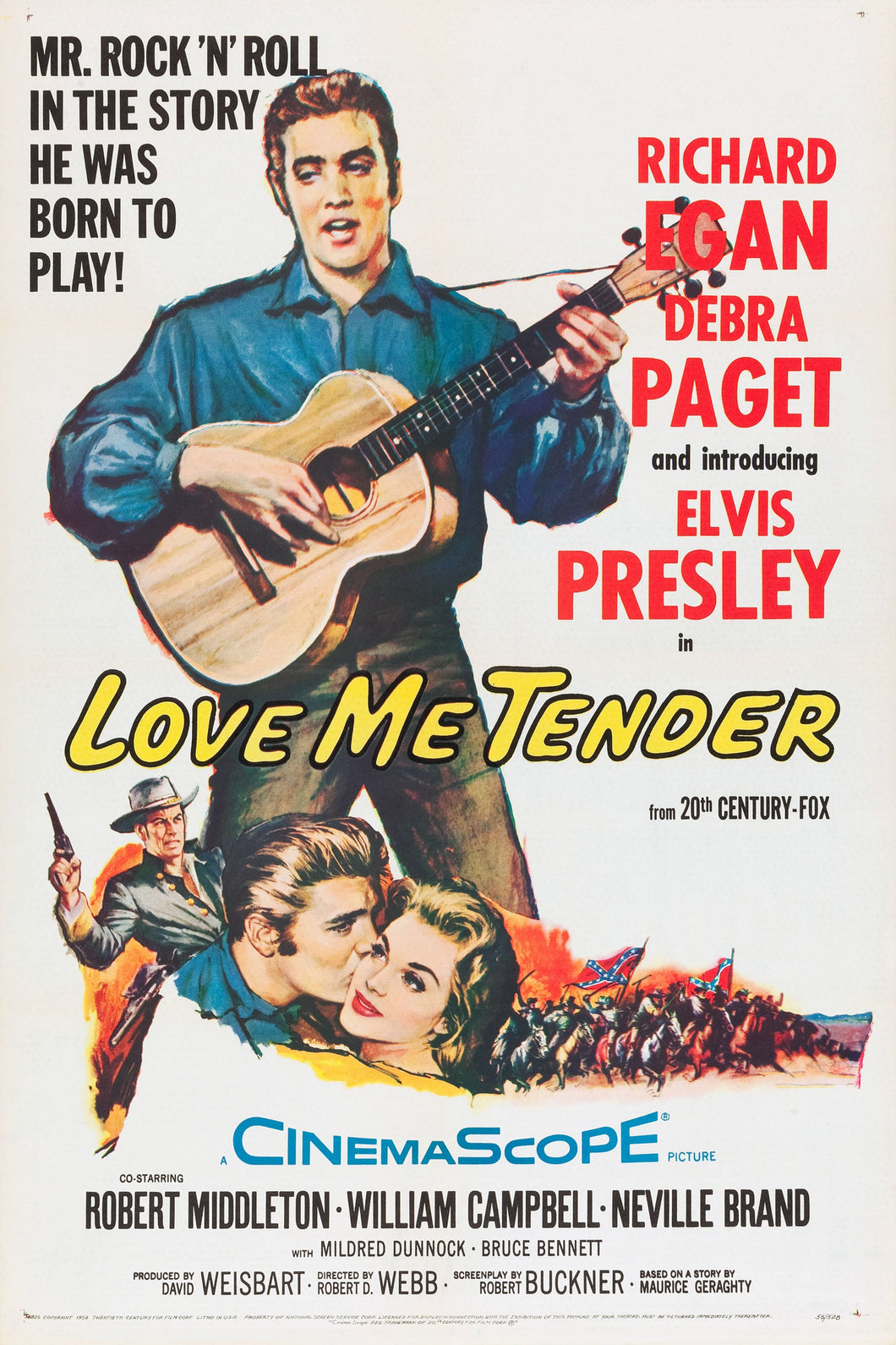 Love Me Tender (1956) Movie Poster High Quality Glossy Paper A1 A2 A3 A4 A3 Framed or Unframed!!!