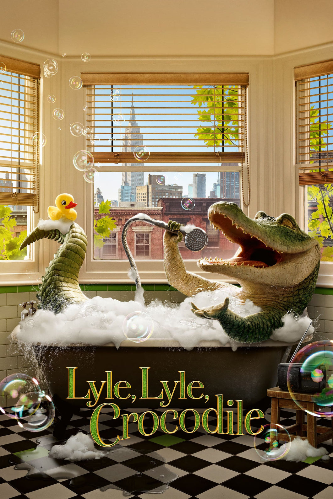 Lyle, Lyle, Crocodile (2022) Movie Poster High Quality Glossy Paper A1 A2 A3 A4 A3 Framed or Unframed!!!