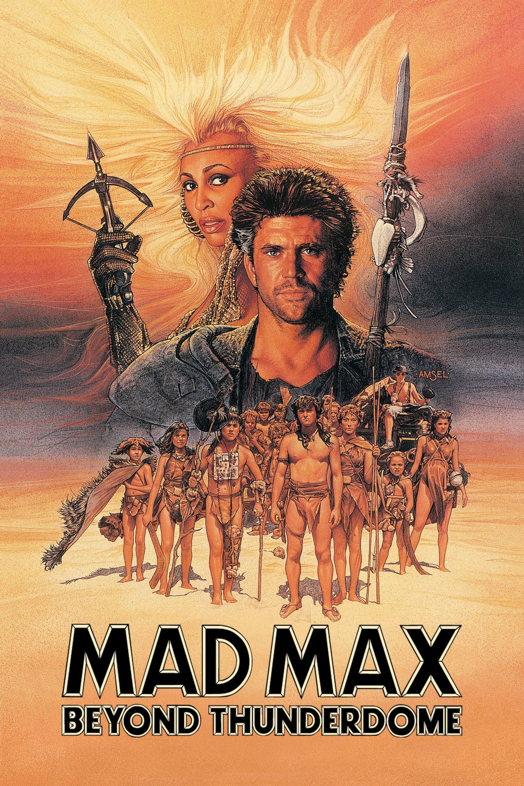 Mad Max Beyond Thunderdome Movie Poster Framed or Unframed Glossy Poster Free UK Shipping!!!