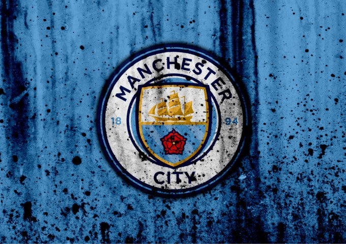 Manchester City Football Club 2 Football Poster High Quality Glossy Paper A1 A2 A3 A4 A3 Framed or Unframed!!!