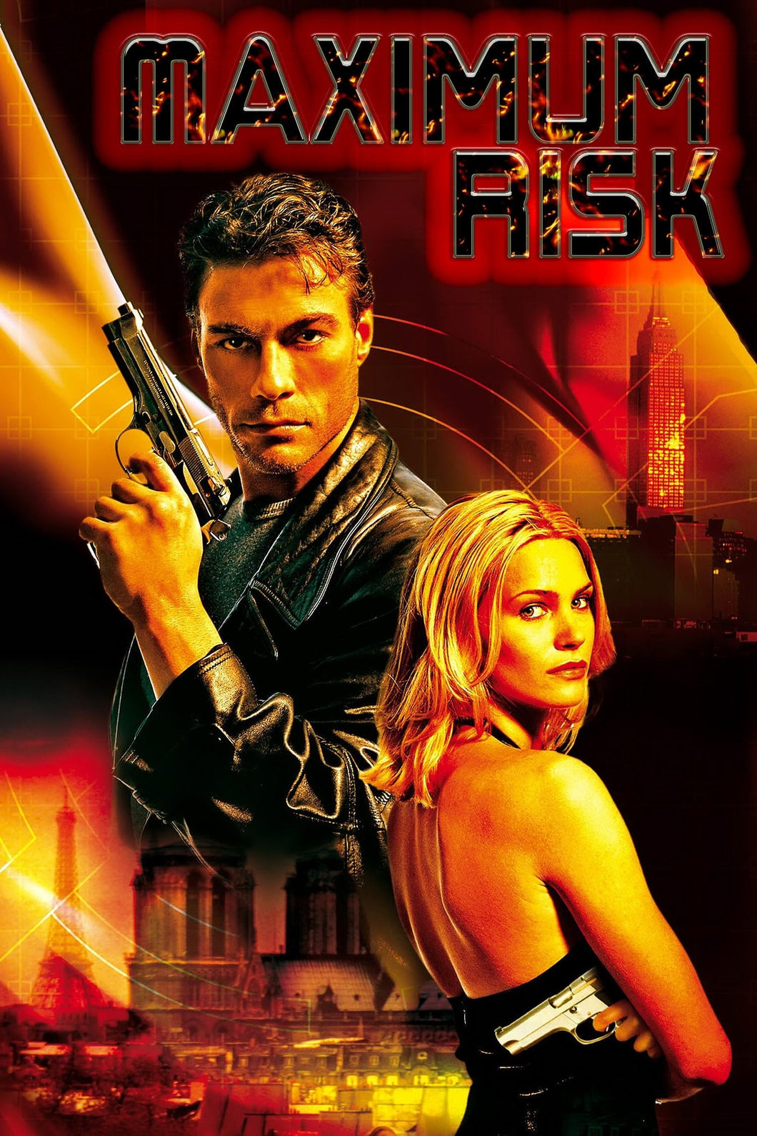 Maximum Risk (1996) Movie Poster High Quality Glossy Paper A1 A2 A3 A4 A3 Framed or Unframed!!!