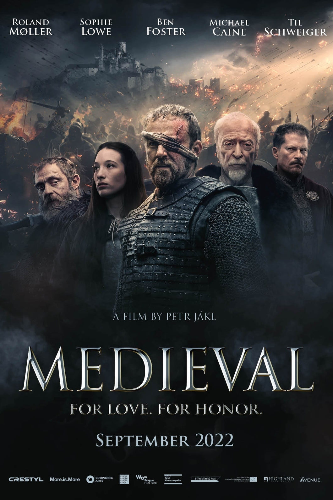 Medieval (2022) V1 Movie Poster High Quality Glossy Paper A1 A2 A3 A4 A3 Framed or Unframed!!!