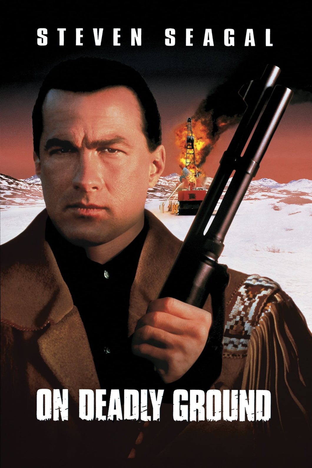 On Deadly Ground (1994) Movie Poster High Quality Glossy Paper A1 A2 A3 A4 A3 Framed or Unframed!!!