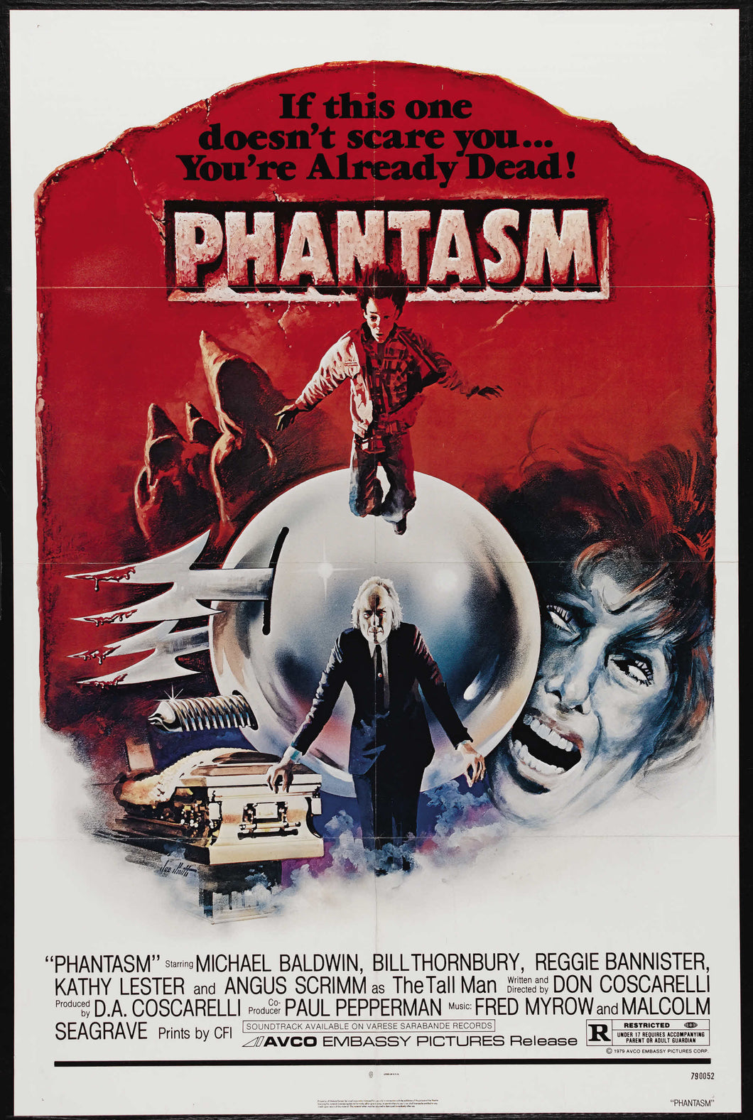 Phantasm Movie Poster Framed or Unframed Glossy Poster Free UK Shipping!!!