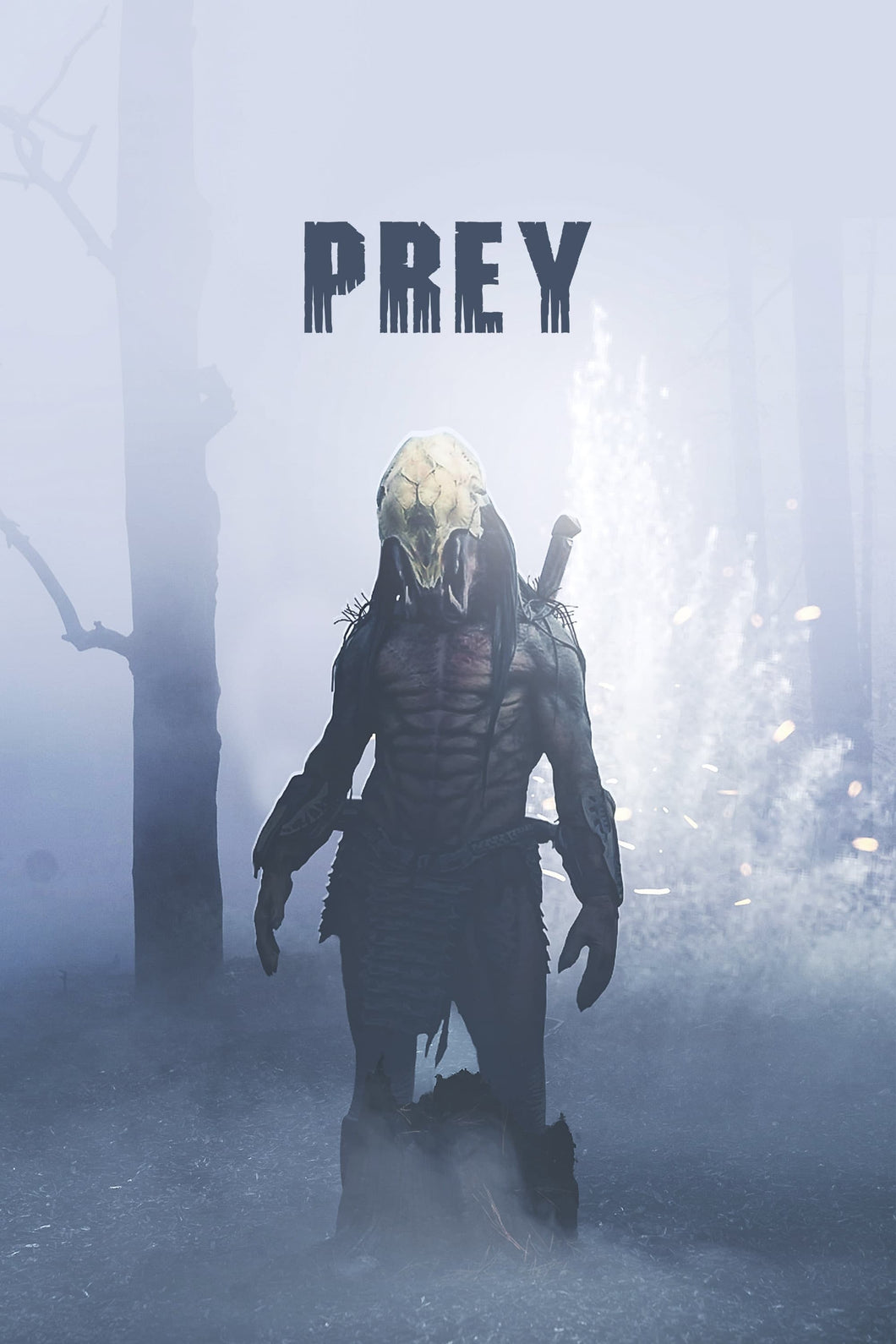 Prey (2022) V2 Movie Poster High Quality Glossy Paper A1 A2 A3 A4 A3 Framed or Unframed!!!