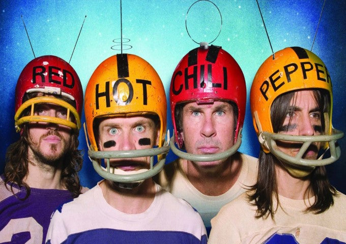 Red Hot Chilli Peppers Rock  Band High Quality Glossy Paper A1 A2 A3 A4 A3 Framed or Unframed!!!