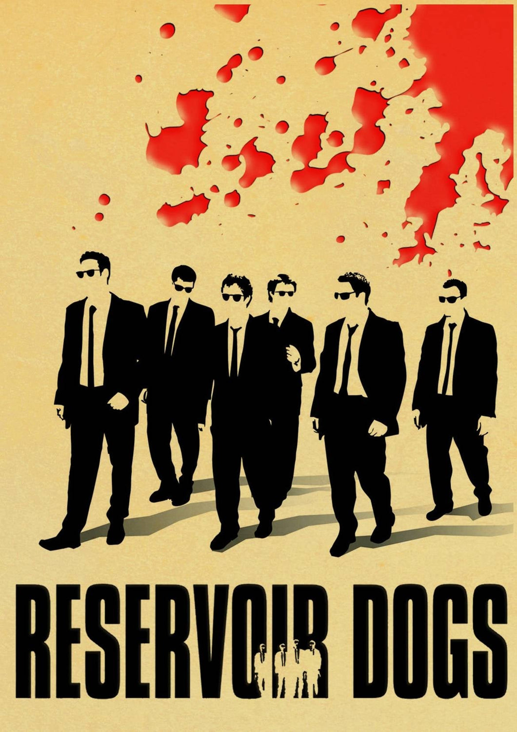 Reservoir Dogs (1991) (A3 and A4)  Movie Poster High Quality Glossy Paper A1 A2 A3 A4 A3 Framed or Unframed!!!