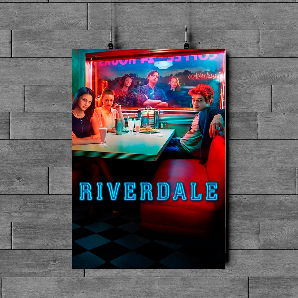 Riverdale v2 TV Series High Quality Glossy Paper A1 A2 A3 A4 A3 Framed or Unframed!!!