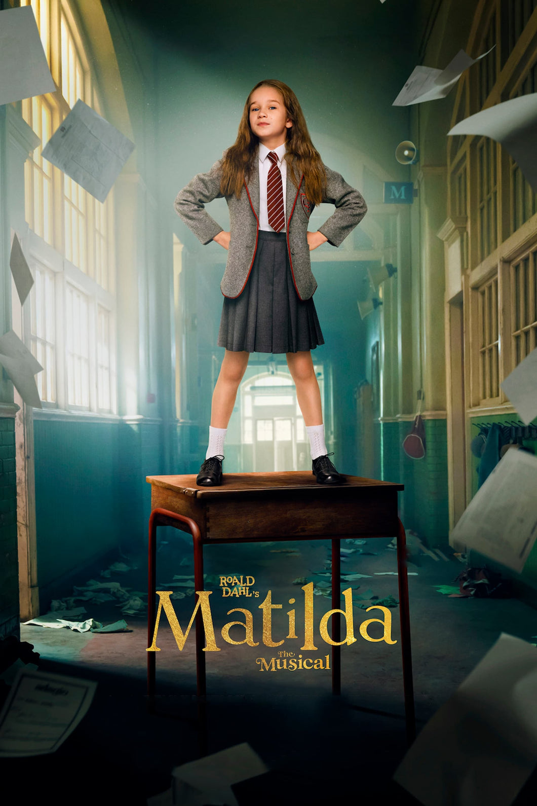 Roald Dahl's Matilda the Musical (2022) Movie Poster High Quality Glossy Paper A1 A2 A3 A4 A3 Framed or Unframed!!!