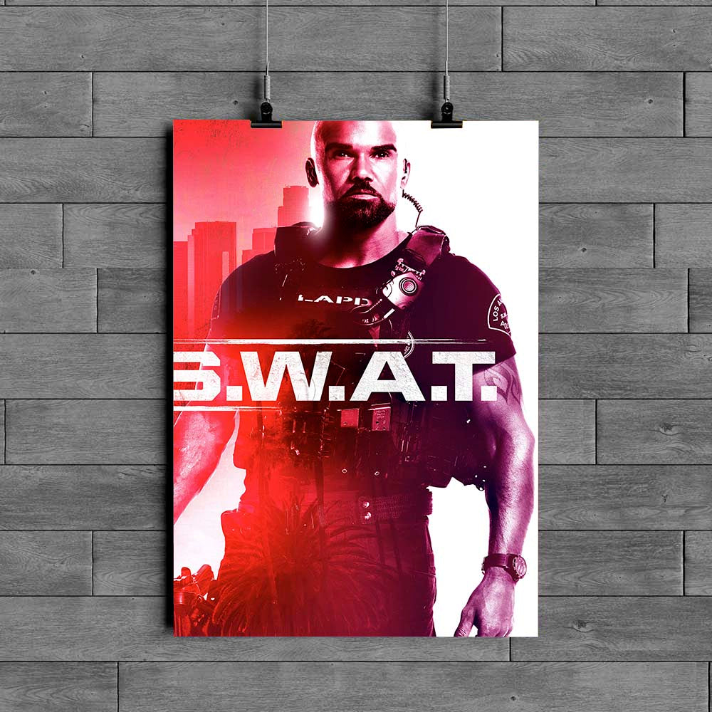 SWAT v2 UL TV Series High Quality Glossy Paper A1 A2 A3 A4 A3 Framed or Unframed!!!