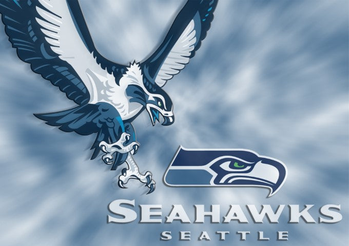 Seattle Seahawks American Football Poster High Quality Glossy Paper A1 A2 A3 A4 A3 Framed or Unframed!!!