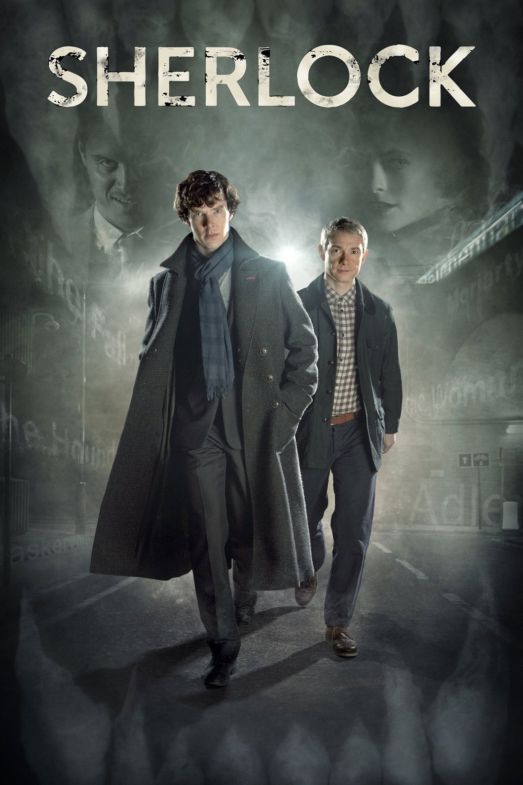 Sherlock (2010) TV Series High Quality Glossy Paper A1 A2 A3 A4 A3 Framed or Unframed!!!