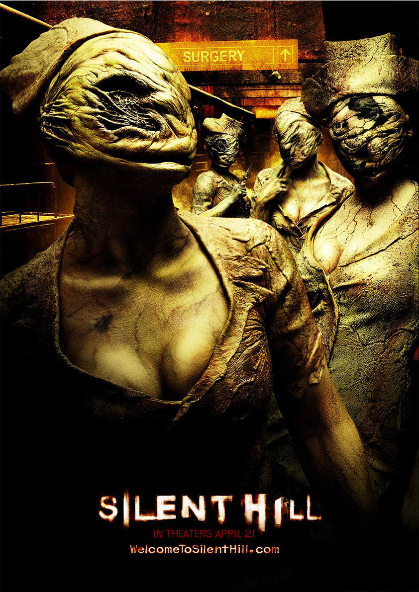 Silent hill a3 a4 Movie Poster High Quality Glossy Paper A1 A2 A3 A4 A3 Framed or Unframed!!!