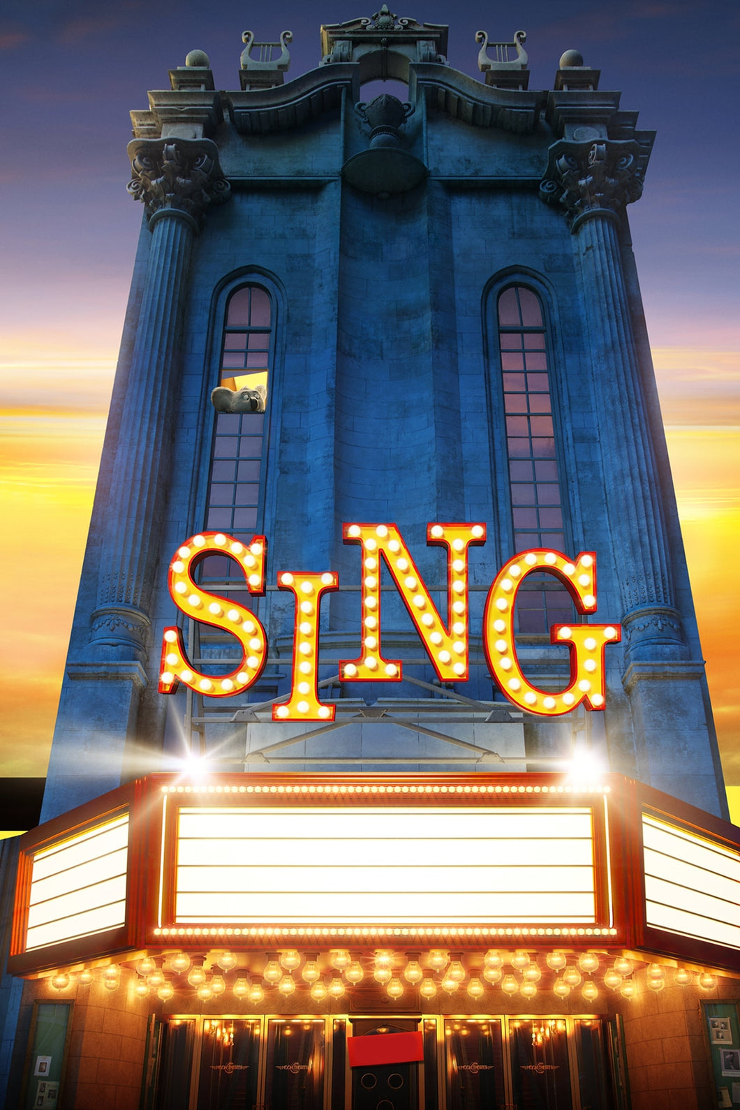 Sing (2016) V2 Animated Movie Poster Framed or Unframed Glossy Poster Free UK Shipping!!!