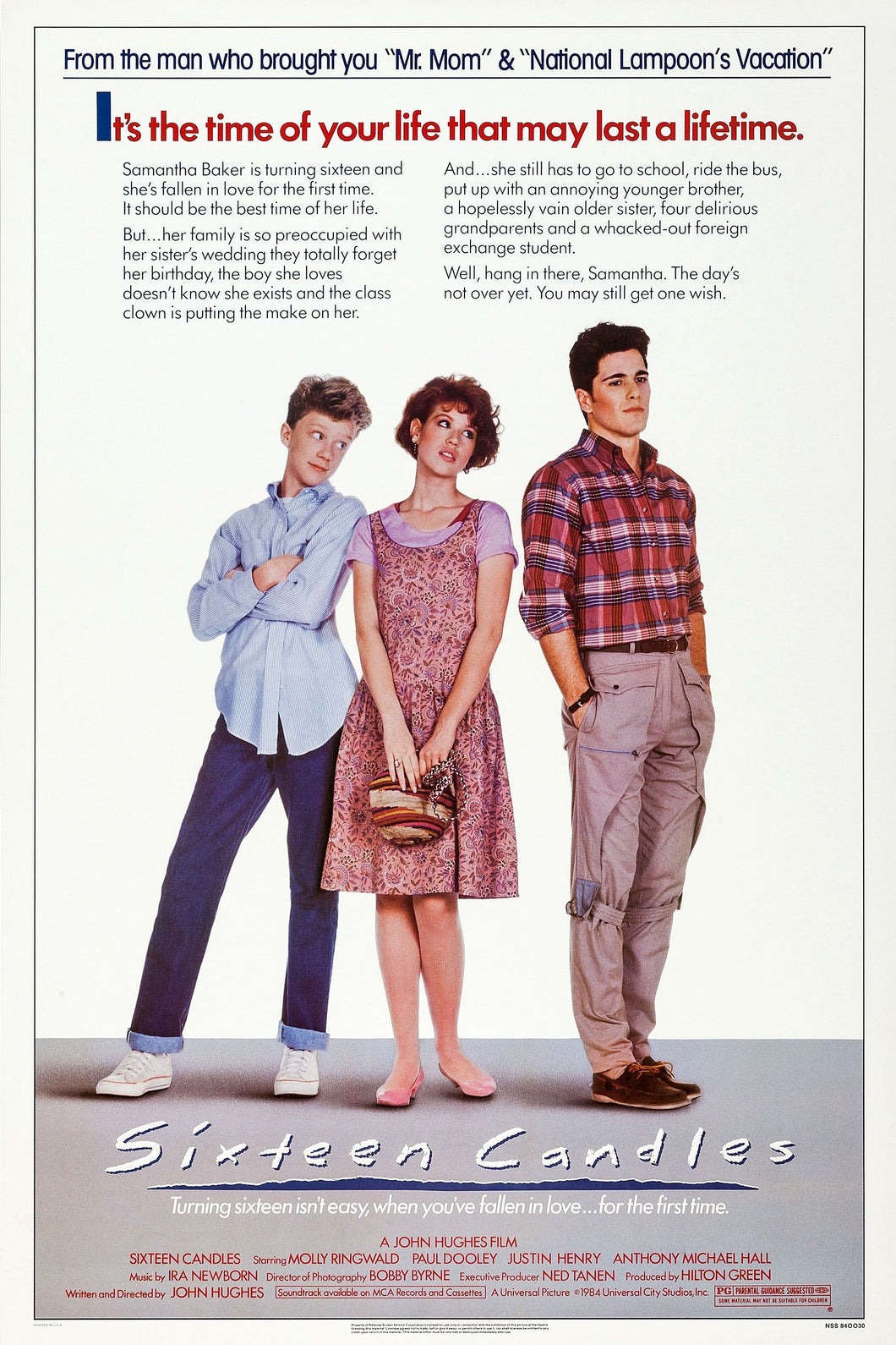 Sixteen Candles (1984) Movie Poster Framed or Unframed Glossy Poster Free UK Shipping!!!