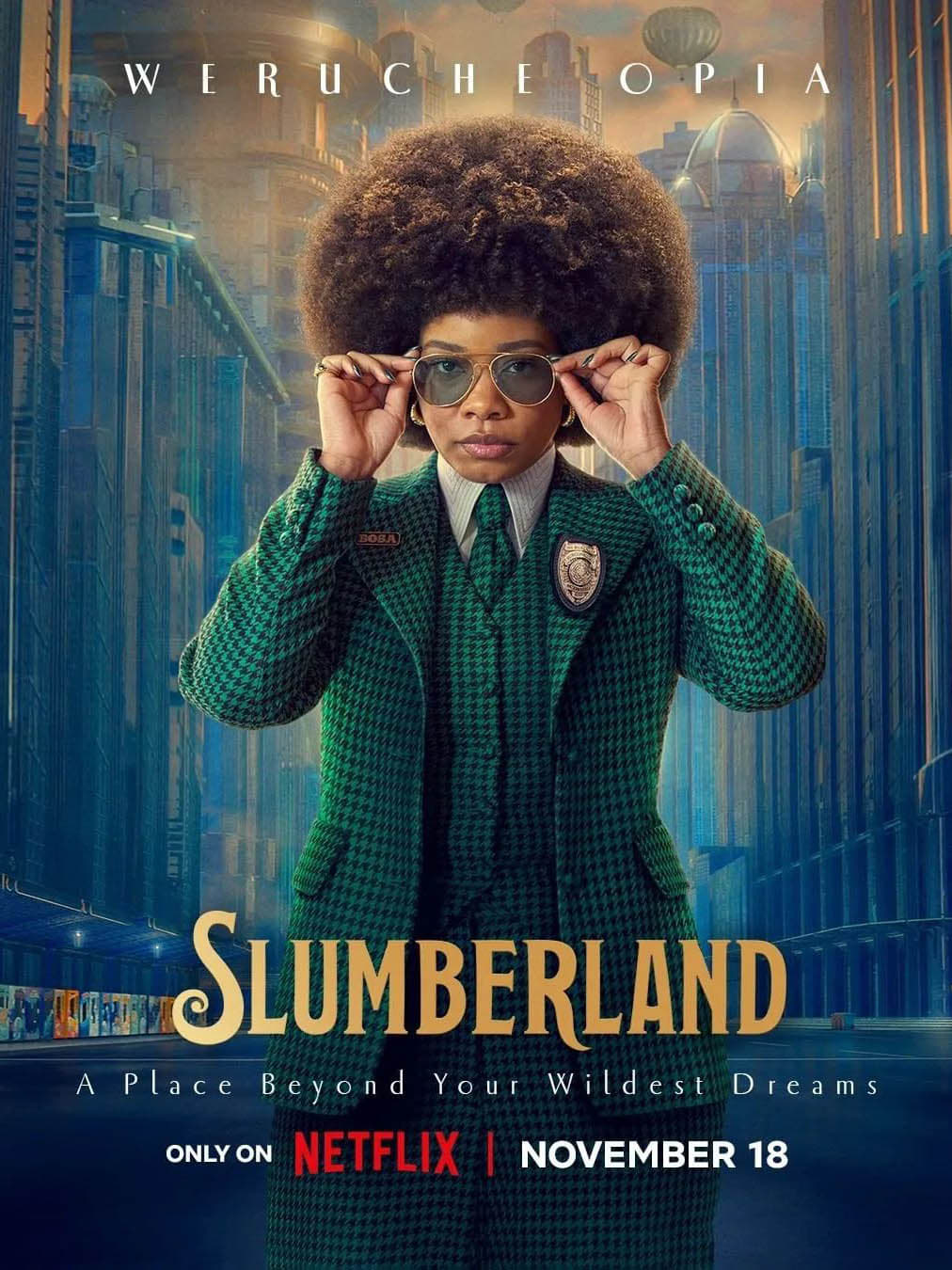 Slumberland (2022) Agent Green Movie Poster High Quality Glossy Paper A1 A2 A3 A4 A3 Framed or Unframed!!!