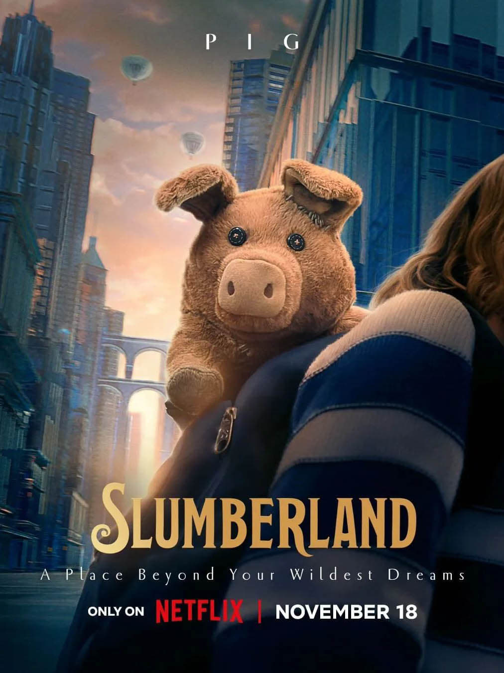 Slumberland (2022) Pig Movie Poster High Quality Glossy Paper A1 A2 A3 A4 A3 Framed or Unframed!!!