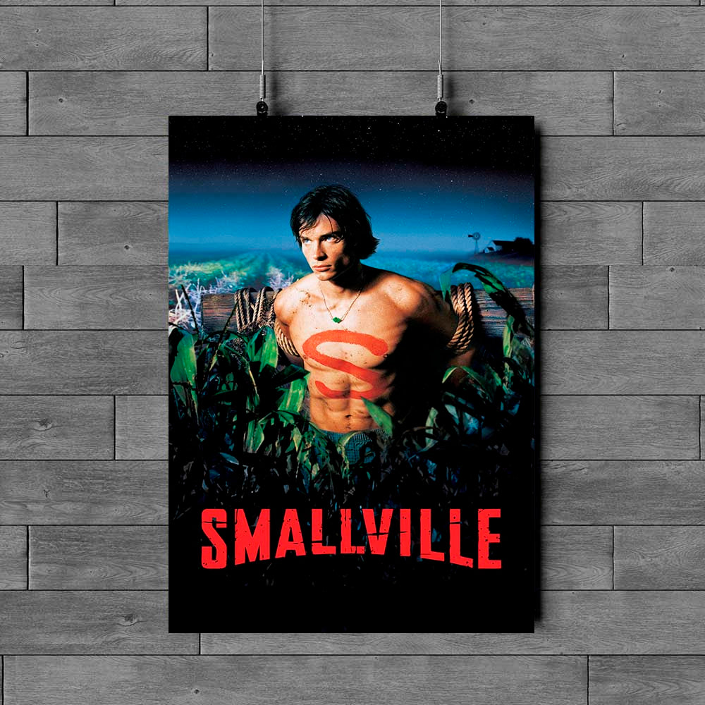 Smallville TV Series High Quality Glossy Paper A1 A2 A3 A4 A3 Framed or Unframed!!!