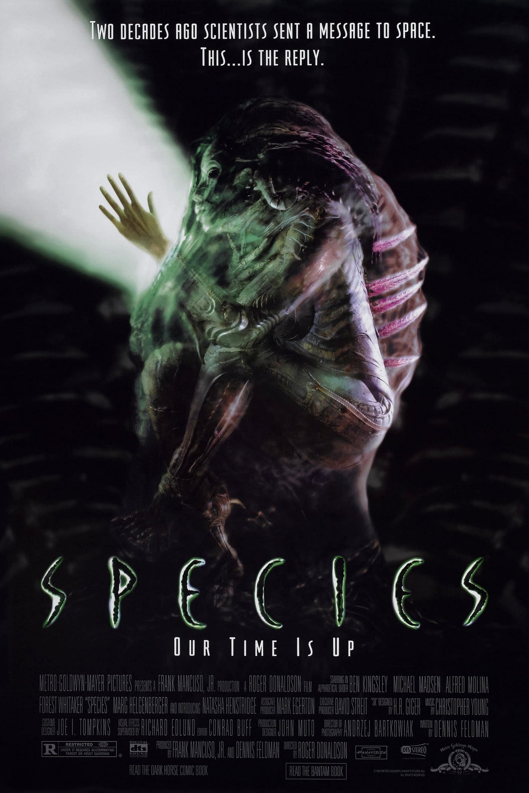 Species (1995)v6(1) Movie Poster High Quality Glossy Paper A1 A2 A3 A4 A3 Framed or Unframed!!!