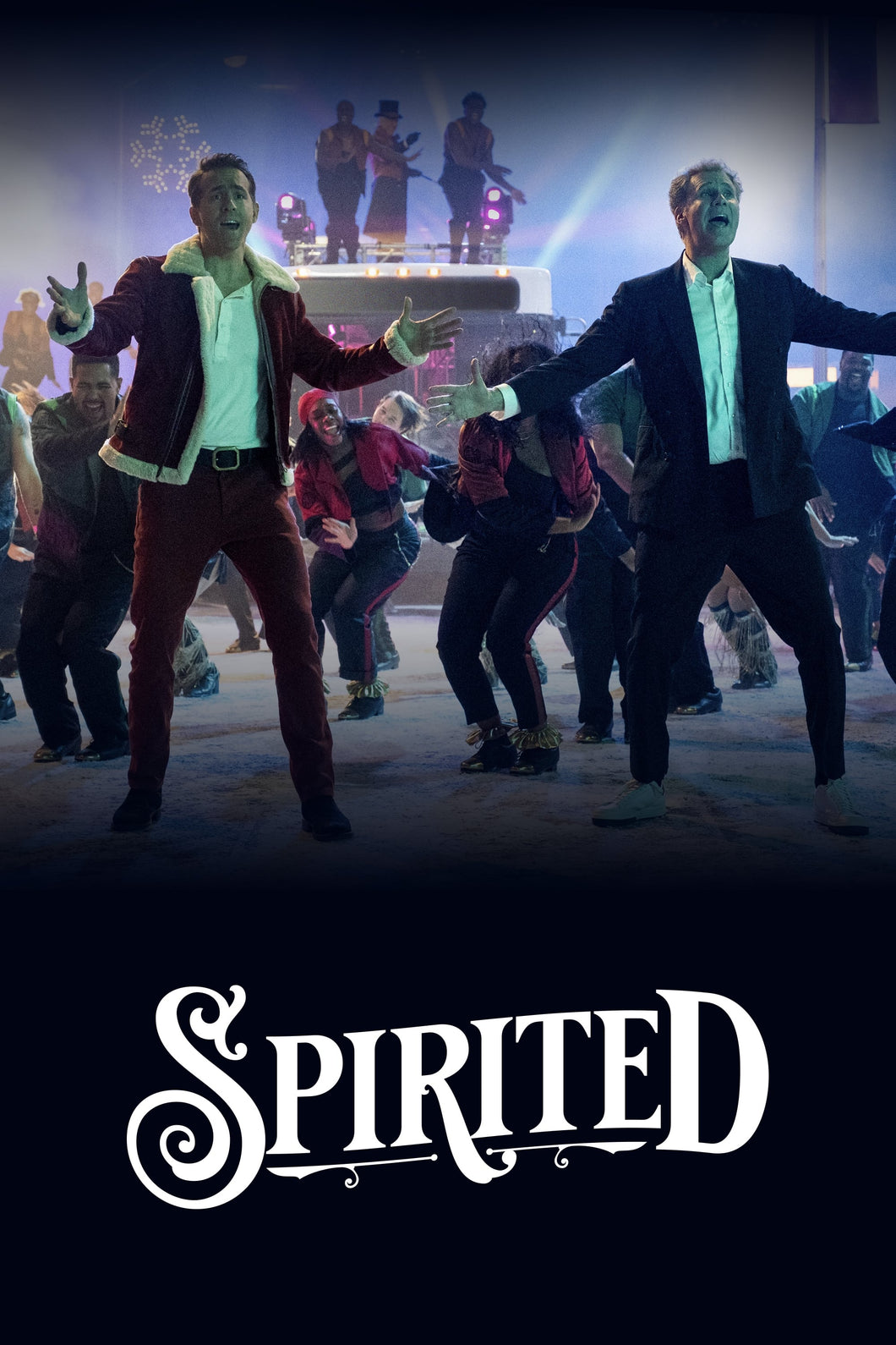 Spirited (2022) V2 Movie Poster High Quality Glossy Paper A1 A2 A3 A4 A3 Framed or Unframed!!!