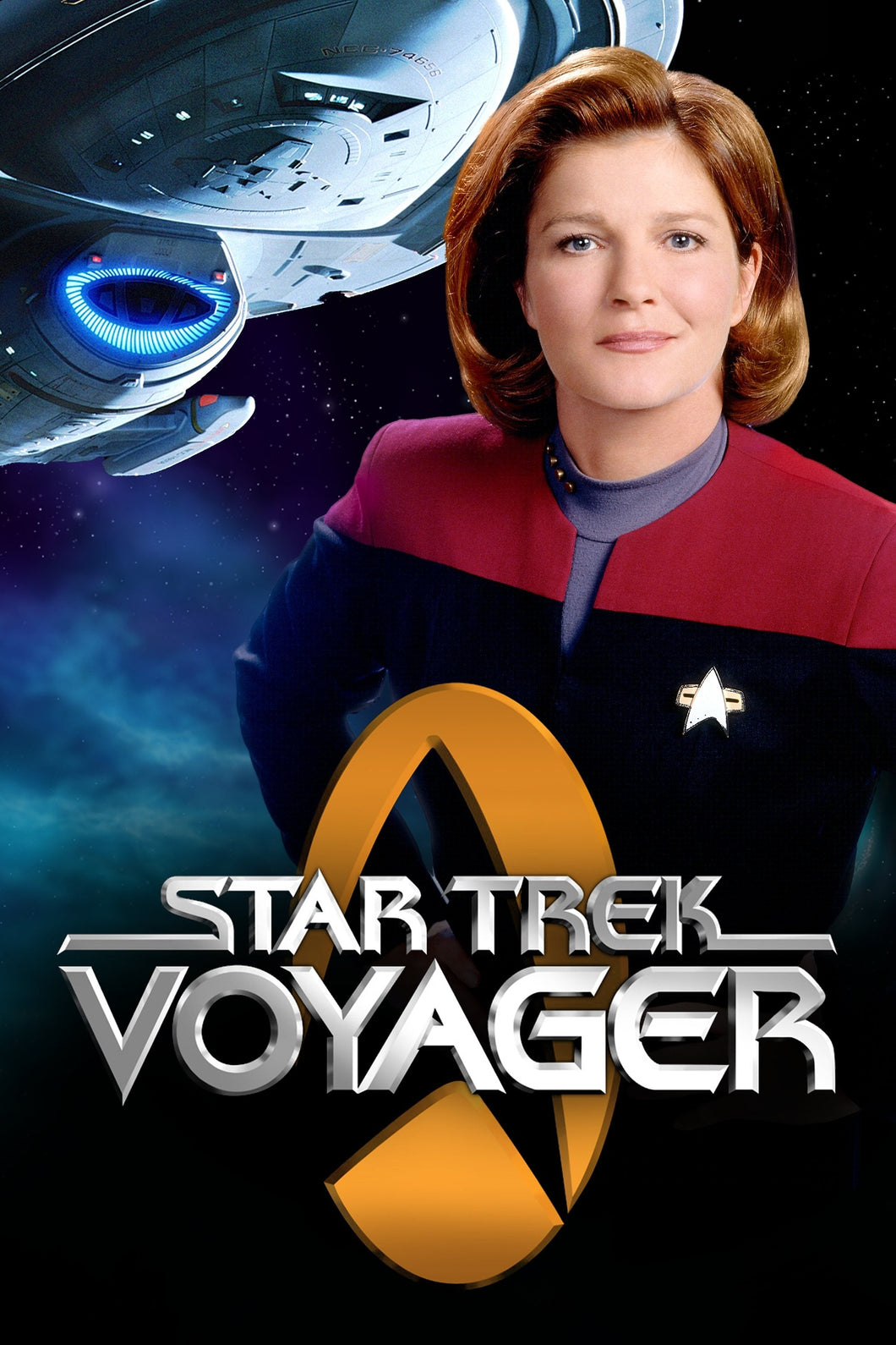 Star Trek Voyager (1995) TV Series High Quality Glossy Paper A1 A2 A3 A4 A3 Framed or Unframed!!!