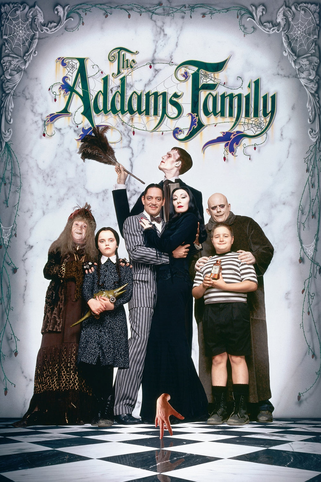 The Addams Family (1991) Movie Poster High Quality Glossy Paper A1 A2 A3 A4 A3 Framed or Unframed!!!