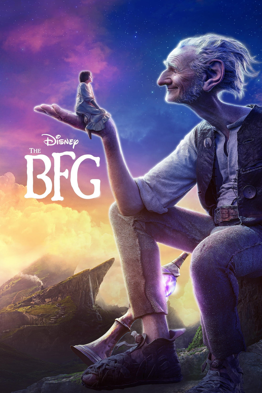 The BFG (2016) Animation Movie  High Quality Glossy Paper A1 A2 A3 A4 A3 Framed or Unframed!!!