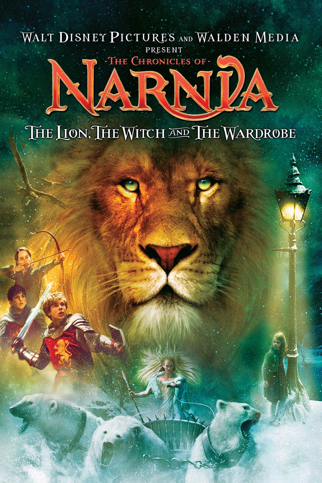 The Chronicles of Narnia The Lion, the Witch and the Wardrobe (2005) V1 Movie Poster High Quality Glossy Paper A1 A2 A3 A4 A3 Framed or Unframed!!!