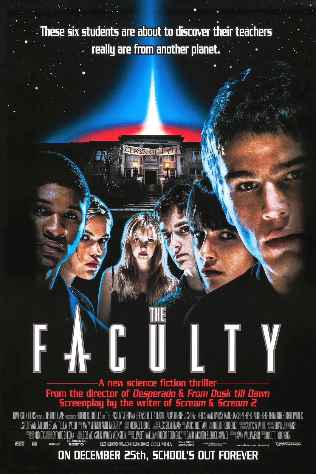 The Faculty (1998) Movie Poster High Quality Glossy Paper A1 A2 A3 A4 A3 Framed or Unframed!!!