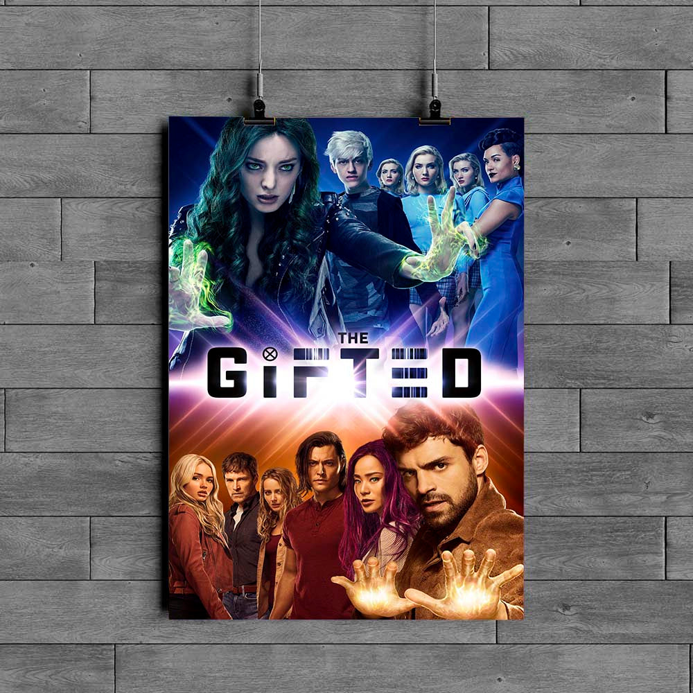 The Gifted ul TV Series High Quality Glossy Paper A1 A2 A3 A4 A3 Framed or Unframed!!!