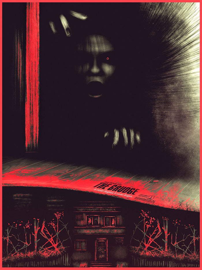 The Grudge Movie Poster Framed or Unframed Glossy Poster Free UK Shipping!!!