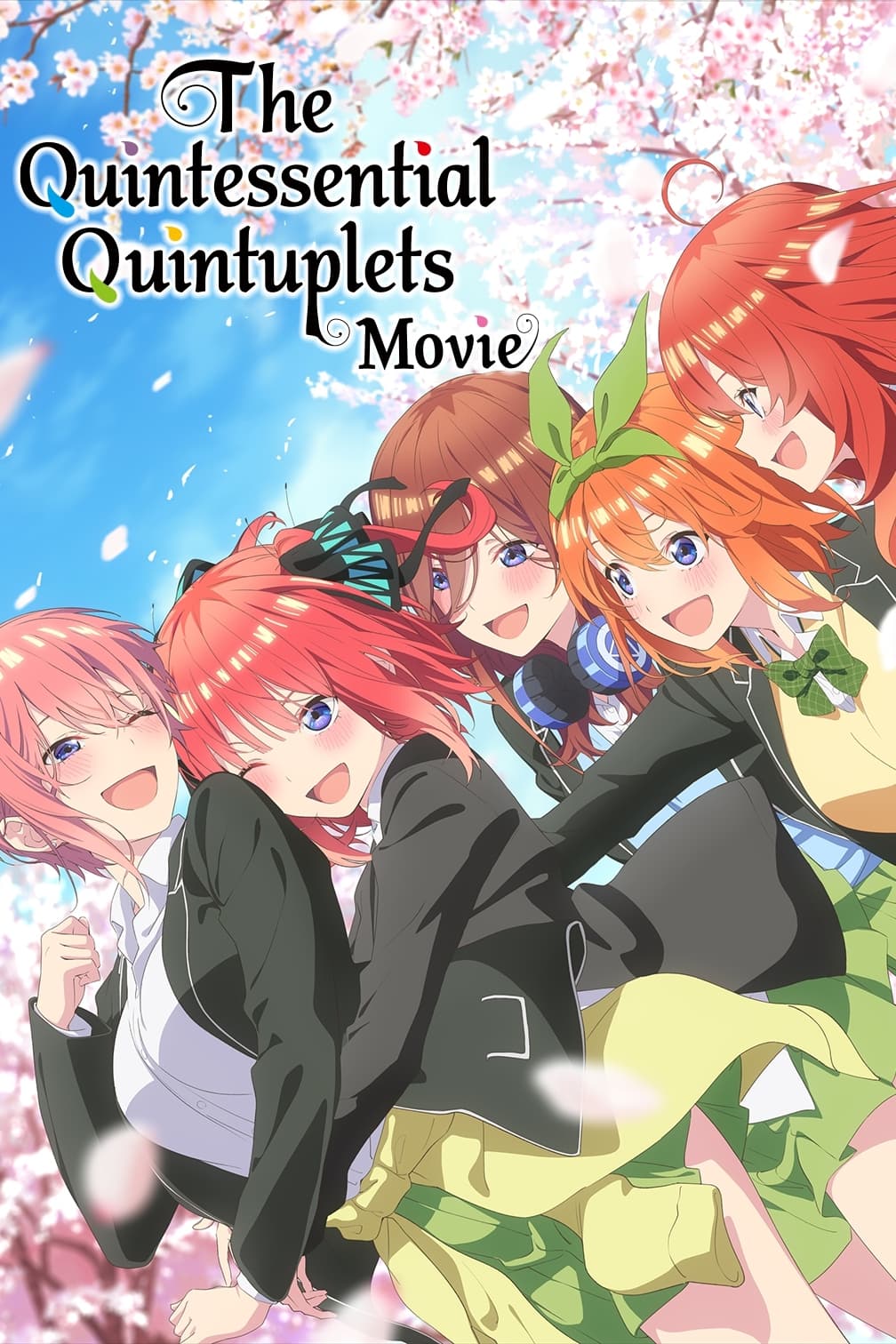 The Quintessential Quintuplets Movie (2022)  Movie Poster Framed or Unframed Glossy Poster Free UK Shipping!!!