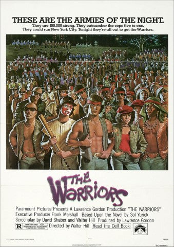 The Warriors V2(1) Movie Poster  High Quality Glossy Paper A1 A2 A3 A4 A3 Framed or Unframed!!!