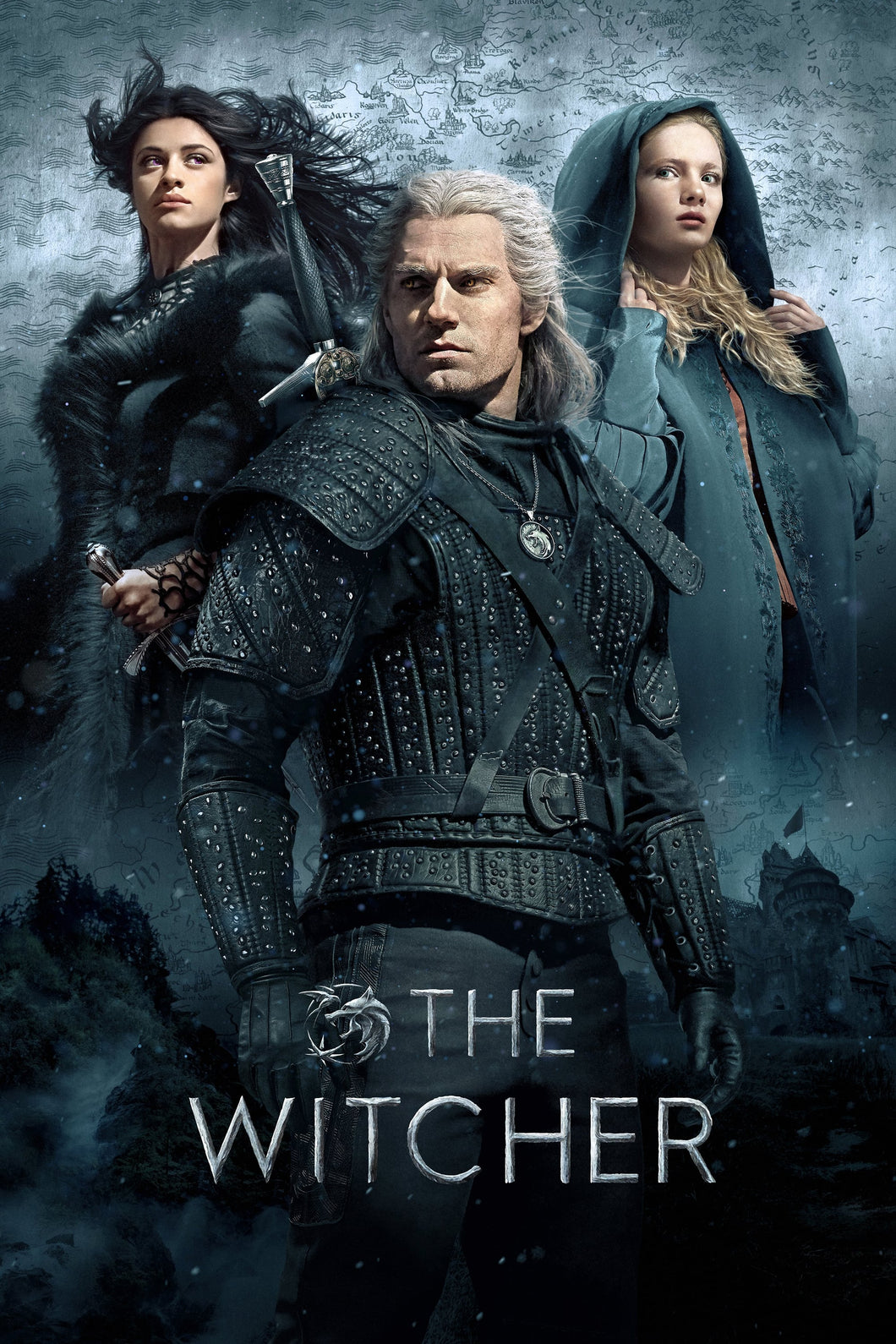 The Witcher V3 TV Show Poster Framed or Unframed Glossy Poster Free UK Shipping!!!