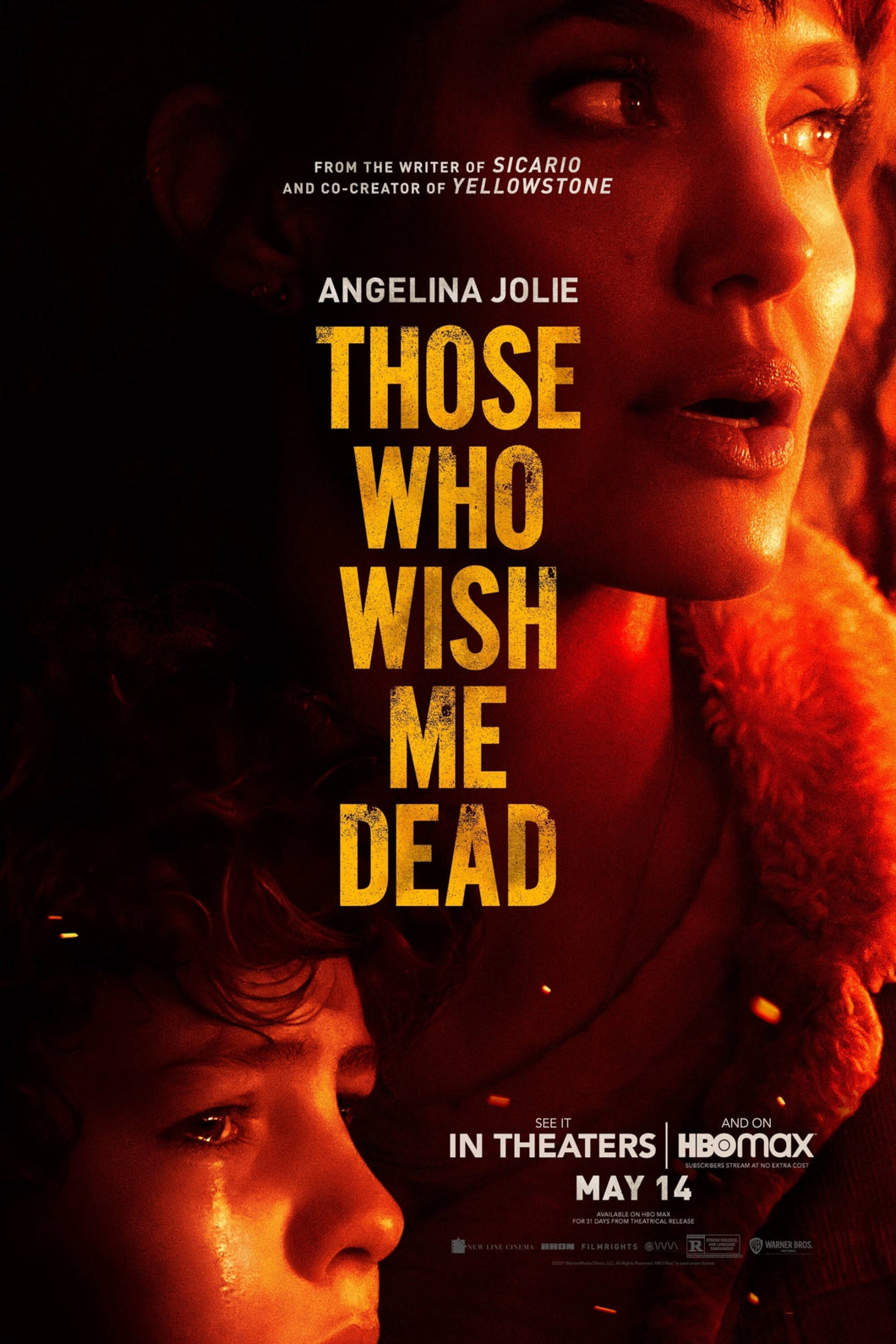 Those Who Wish Me Dead (2021)  Movie Poster High Quality Glossy Paper A1 A2 A3 A4 A3 Framed or Unframed!!!