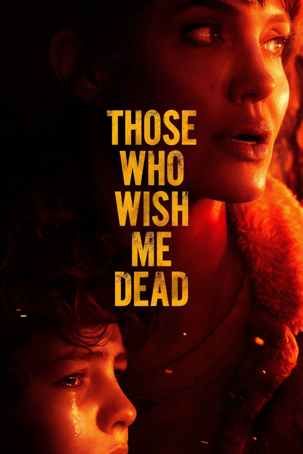 Those Who Wish Me Dead (2021) v4 Movie Poster  High Quality Glossy Paper A1 A2 A3 A4 A3 Framed or Unframed!!!