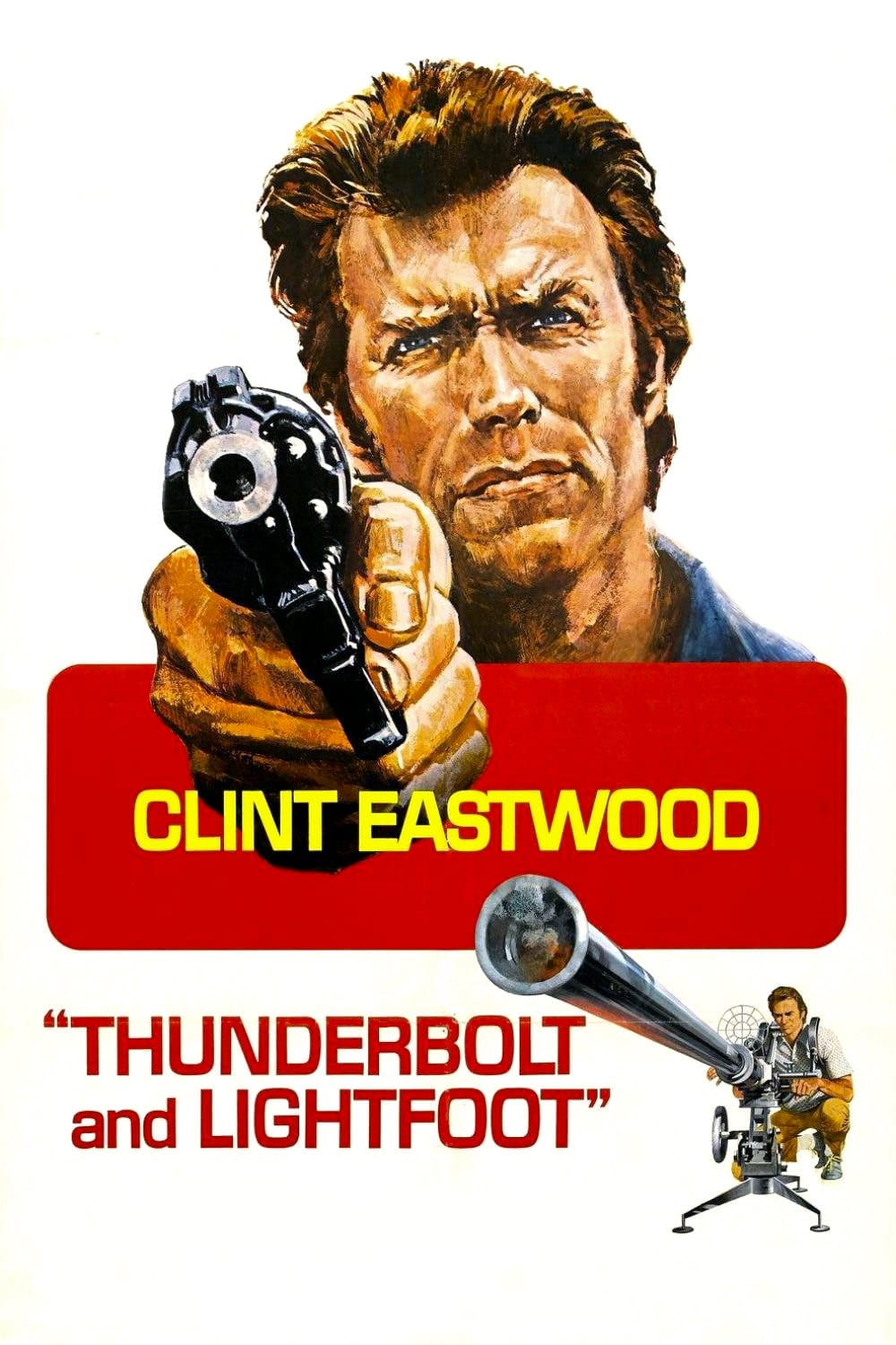 Thunderbolt and Lightfoot 1974 A3 A4 only Movie Poster  High Quality Glossy Paper A1 A2 A3 A4 A3 Framed or Unframed!!!