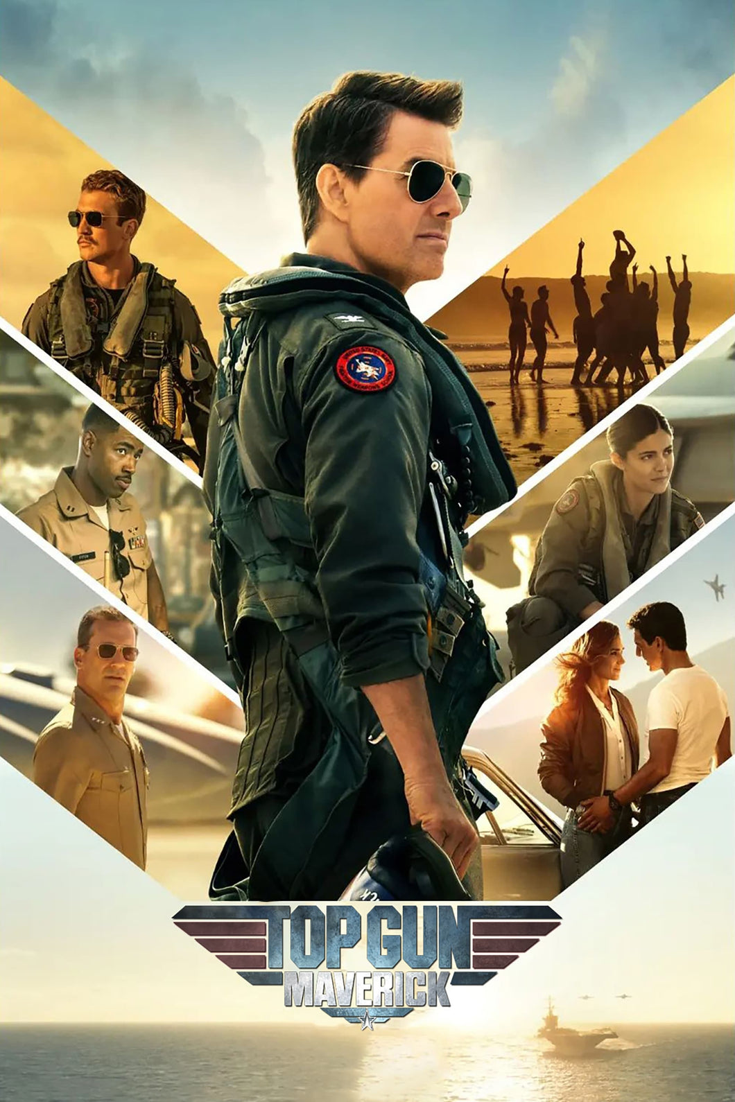 Top Gun Maverick v4 2022 Movie Poster High Quality Glossy Paper A1 A2 A3 A4 A3 Framed or Unframed!!!