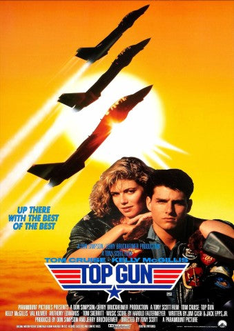 Top Gun Movie Poster  High Quality Glossy Paper A1 A2 A3 A4 A3 Framed or Unframed!!!