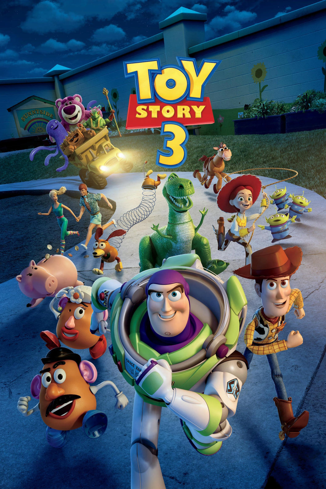 Toy Story 3 (2010) V3 Animated Movie Poster Framed or Unframed Glossy Poster Free UK Shipping!!!