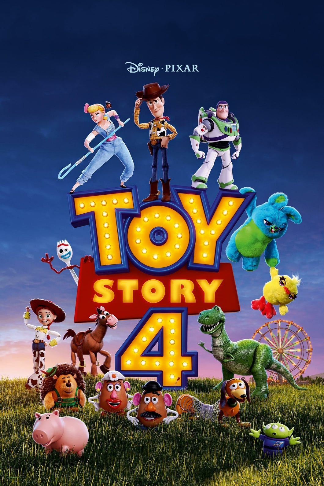 Toy Story 4  Movie Poster High Quality Glossy Paper A1 A2 A3 A4 A3 Framed or Unframed!!!