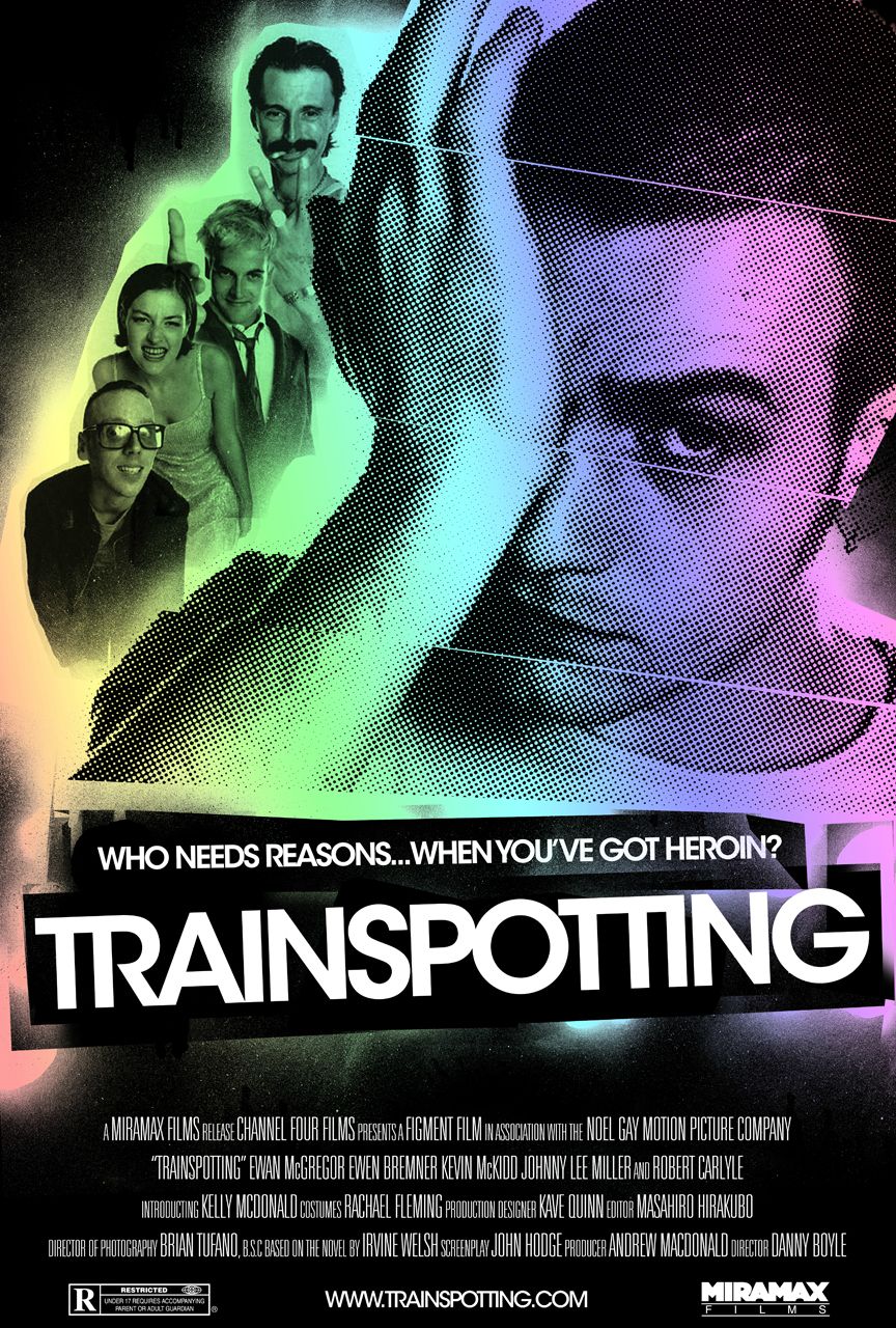 Trainspotting Movie Poster Framed or Unframed Glossy Poster Free UK Shipping!!!